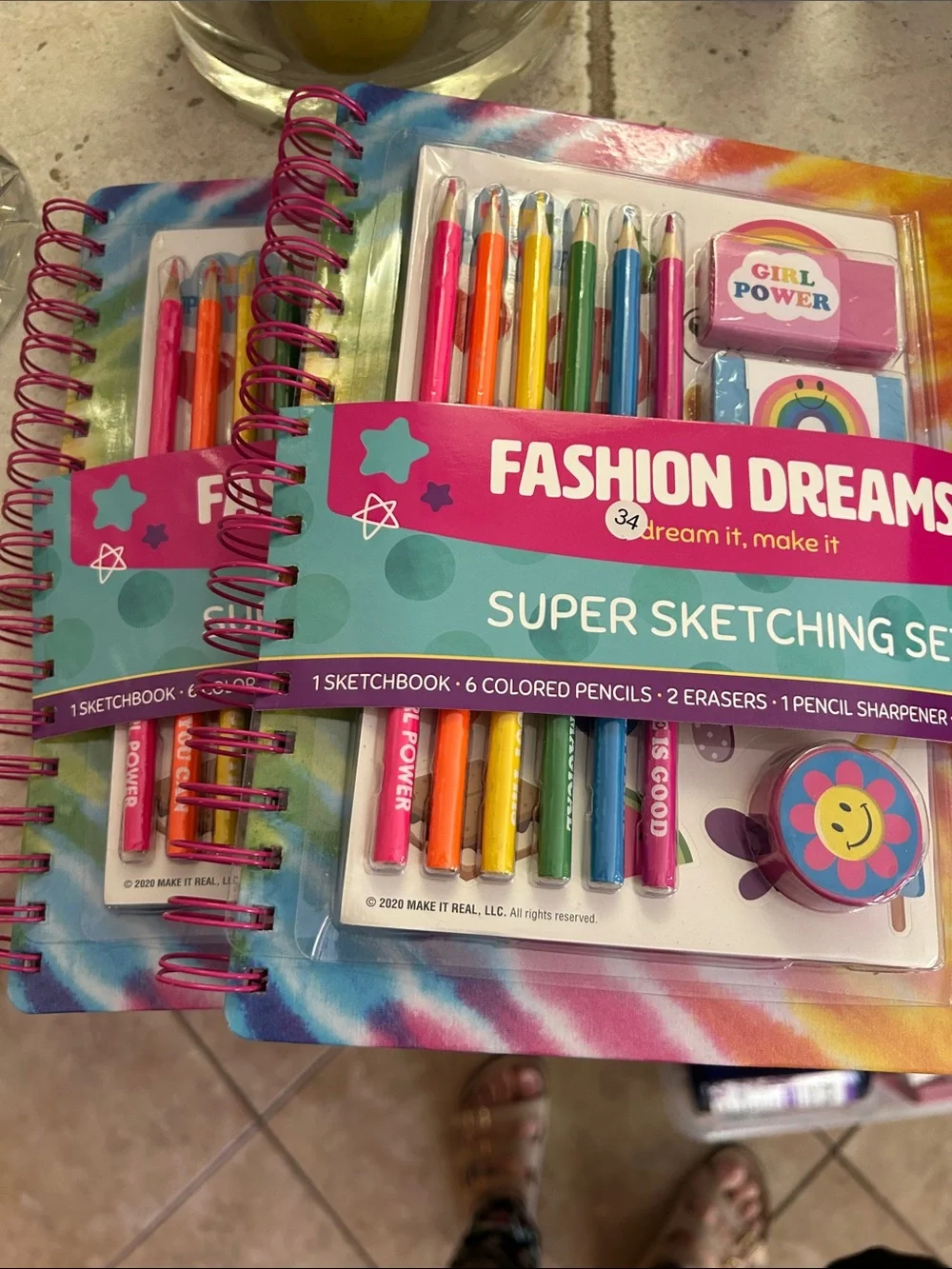 Super Sketching Set - Pink & Multi